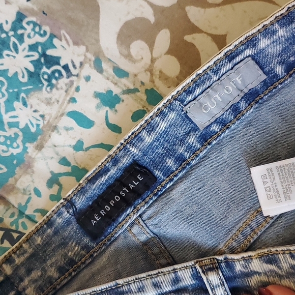 Blue jeans short - Picture 3 of 4